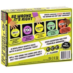 So Wrong It's Right (Last Chance) -Z Man Games Store ASMSW0221 2