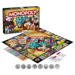 USAopoly Monopoly: Dragon Ball Super (Clearance) -Z Man Games Store USOMN113565 2