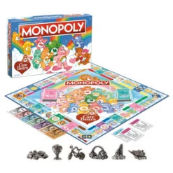 USAopoly Monopoly: Care Bears (Clearance) -Z Man Games Store USOMN141644 2
