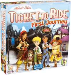 Days Of Wonder Ticket To Ride: First Journey - Europe