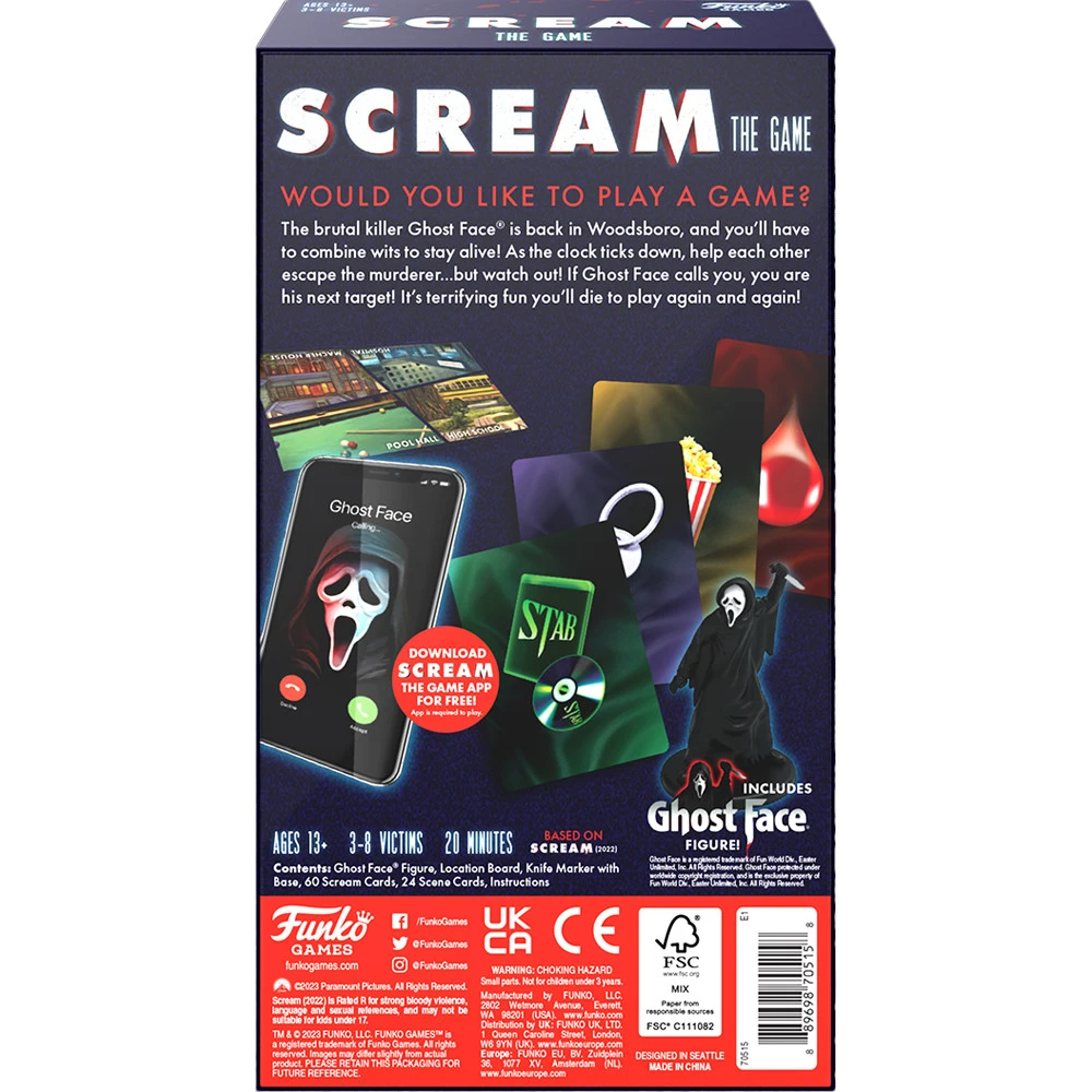 FUNKO Scream: The Game (Preorder) 4 FUNKO Scream: The Game (Preorder) - Image 2