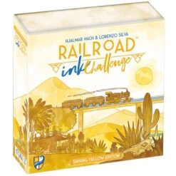 Railroad Ink Challenge: Shining Yellow Edition