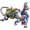 OverDrive: Rival Pack - Gnaw Vs Alpha Simian (Clearance) -Z Man Games Store mgodm202 1