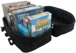 Miniature Market Board Game Bag: Travel Bag (Labor Day Sale) -Z Man Games Store mm bag03 open