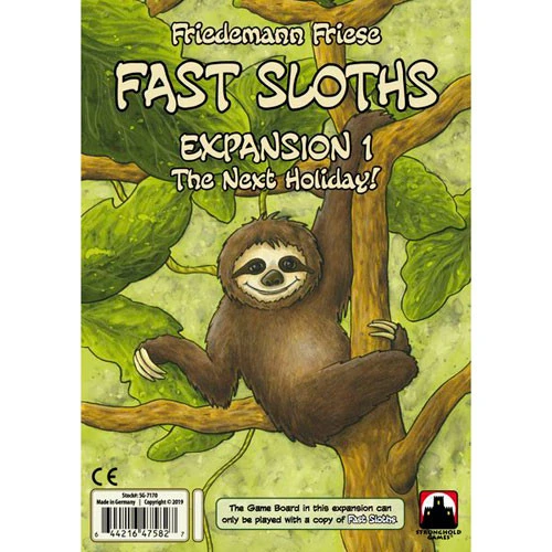 Fast Sloths: Expansion 1 - The Next Holiday! 3 Fast Sloths: Expansion 1 - The Next Holiday!
