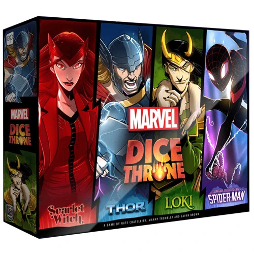 USAopoly Marvel Dice Throne: 4-Hero Box (Scarlet Witch, Thor, Loki, & Spider-Man) 3 USAopoly Marvel Dice Throne: 4-Hero Box (Scarlet Witch, Thor, Loki, & Spider-Man)