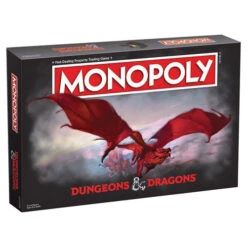 USAopoly Monopoly: Dungeons & Dragons (Last Chance)