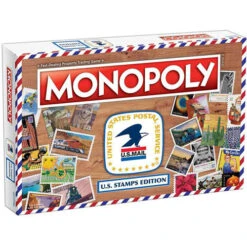 USAopoly Monopoly: U.S. Stamps Edition (Clearance)