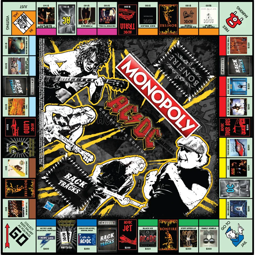 USAopoly Monopoly: AC/DC 5 USAopoly Monopoly: AC/DC - Image 3