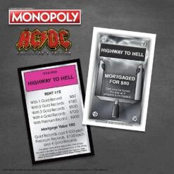 USAopoly Monopoly: AC/DC 12 USAopoly Monopoly: AC/DC -Z Man Games Store usomn151305 7