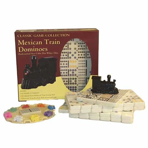 Dominoes: Mexican Train Set (Clearance) 3 Dominoes: Mexican Train Set (Clearance)