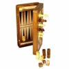 Chess And Backgammon: Sheesham Folding 10in (Preorder) -Z Man Games Store wwe63510