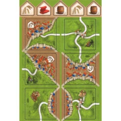 Z-Man Games Carcassonne: Expansion 2 - Traders & Builders Expansion (New Edition) -Z Man Games Store zmg78102 5