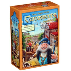 Z-Man Games Carcassonne: Expansion 5 - Abbey & Mayor (New Edition)
