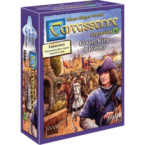 Z-Man Games Carcassonne: Expansion 6 - Count, King, & Robber 3 Z-Man Games Carcassonne: Expansion 6 - Count, King, & Robber